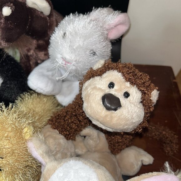 Ganz Plush Webkinz LilKinz Lot of 12 No Codes Snake Poodle Cat Frog Panda Moose - Picture 5 of 16